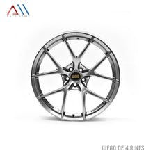 Cargar imagen en el visor de la galería, RINES 19 BARRENACION 5X100 (4 RINES) PARA CHEVY — SPARK — TSURU — GOLF — GOL — MARCH — AVEO — VERSA — SONIC –SWIFT — KICKS — Y MAS…
