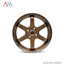 Cargar imagen en el visor de la galería, RINES 15 BARRENACION 4X100 TSURU –SPARK –BEAT –TIIDA –AVANZA –KICKS –RIO –CIVIC –SENTRA –BEETLE — VENTO — MARCH — SOUL — LANCER — SONATA Y MAS…
