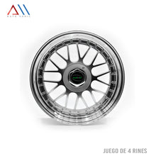 Load image into Gallery viewer, RINES 17 BARRENACION 4X100 / 4X114 TSURU –SPARK –BEAT –TIIDA –AVANZA –KICKS –RIO –CIVIC –SENTRA –BEETLE — VENTO — MARCH — SOUL — LANCER — SONATA Y MAS…