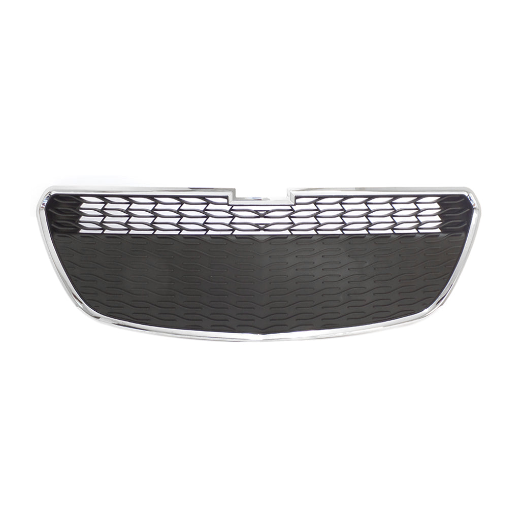Parrilla de defensa Spark 13-16 c/moldura cromo central