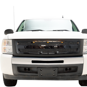 Parrilla Silverado Con Leds Ambar 2007/2008/2010/2012/2013