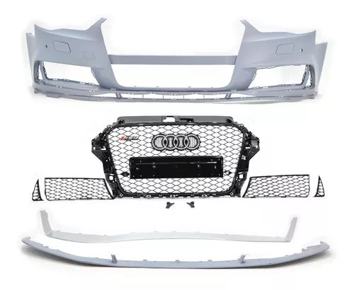 Defensa delanteras Audi RS3 13-16 completa con accesorios