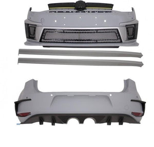 Defensa trasera delanteras y estribos Golf 15-17 R400 completas con accesorios y