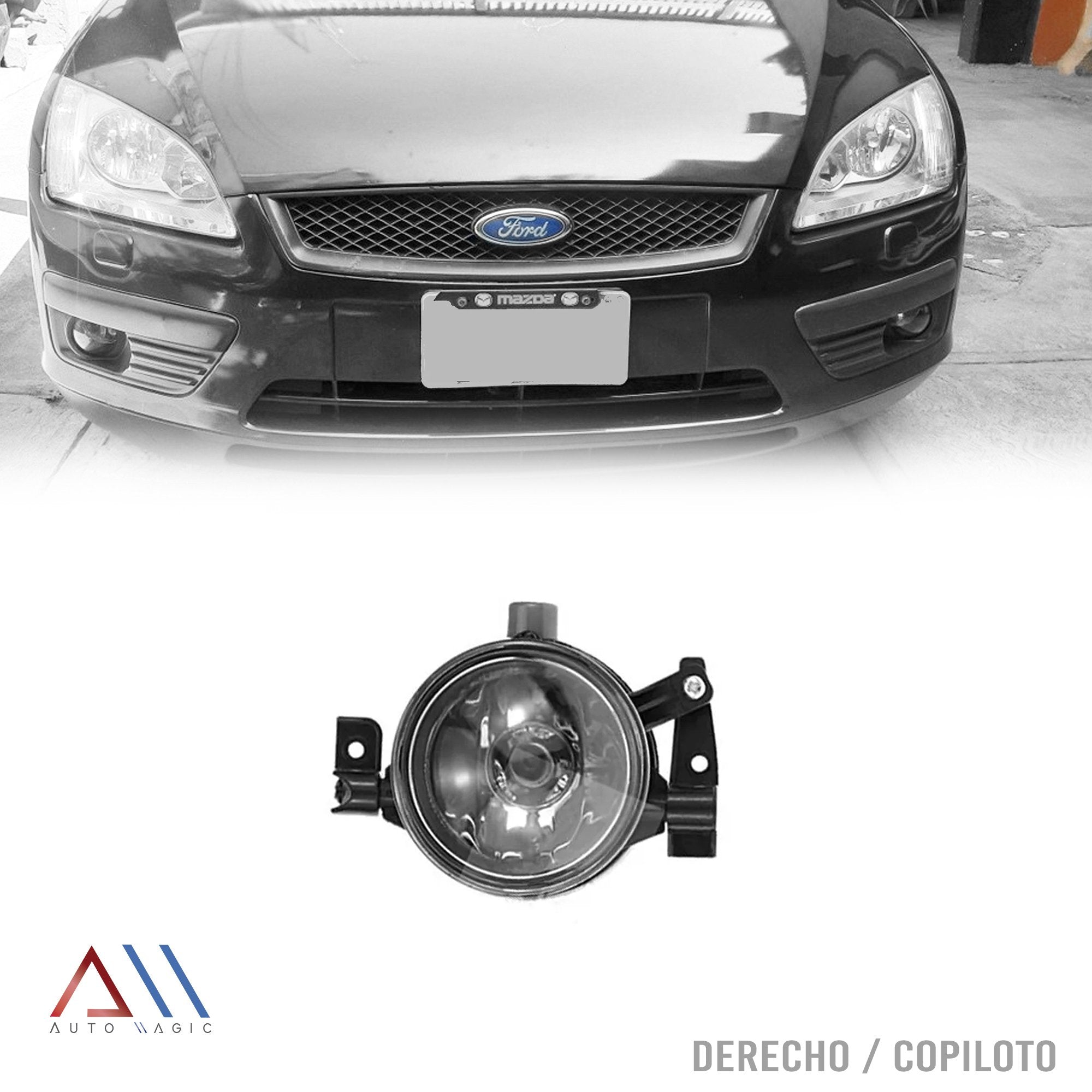 Faro niebla Focus 07-08 c/foco derecho