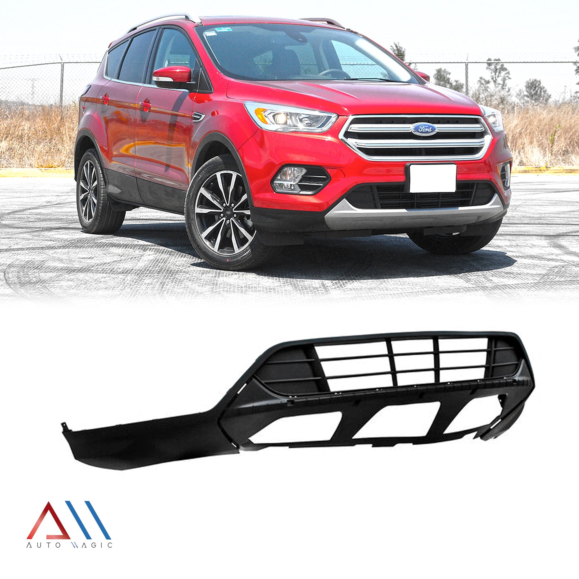 Spoiler de defensa Escape 17-19 s/sensor delantero