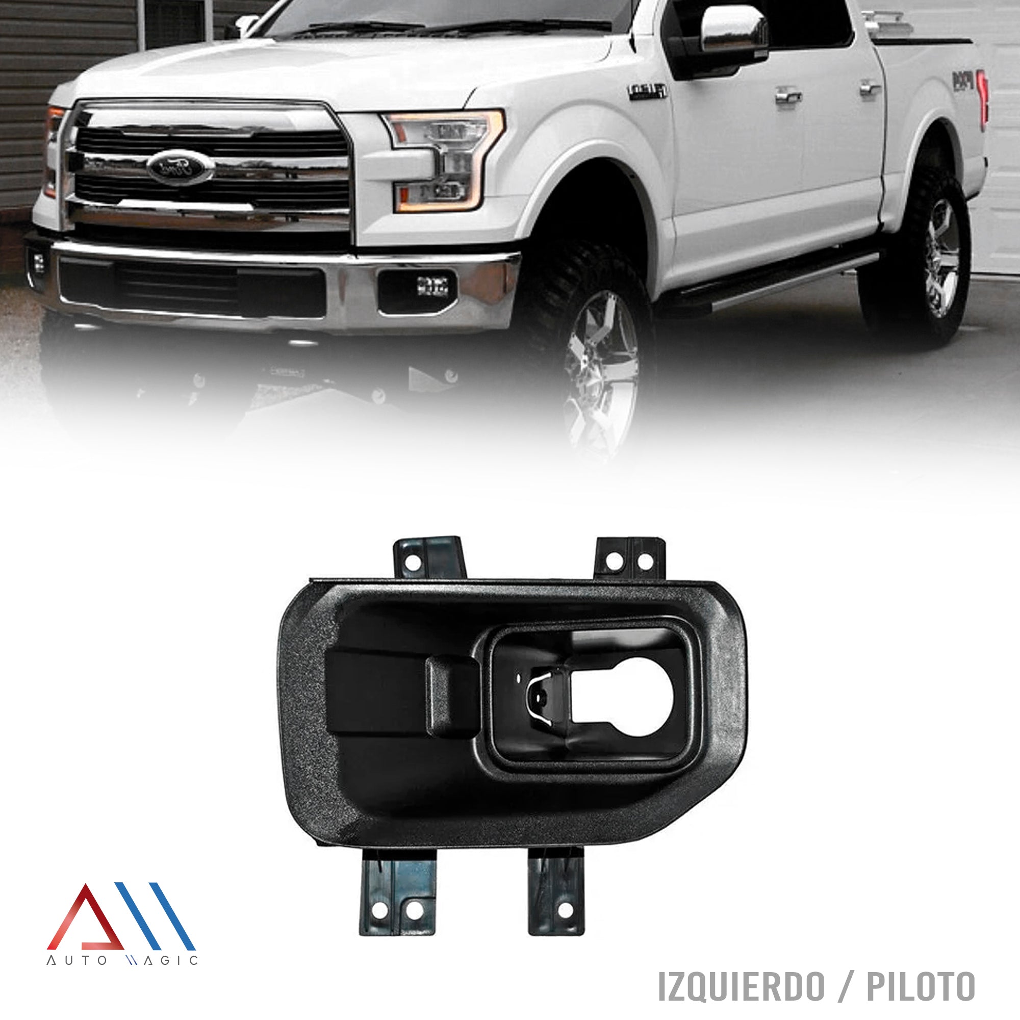 Rejilla F150/250 Lobo 15-17 p/faro niebla izquierda