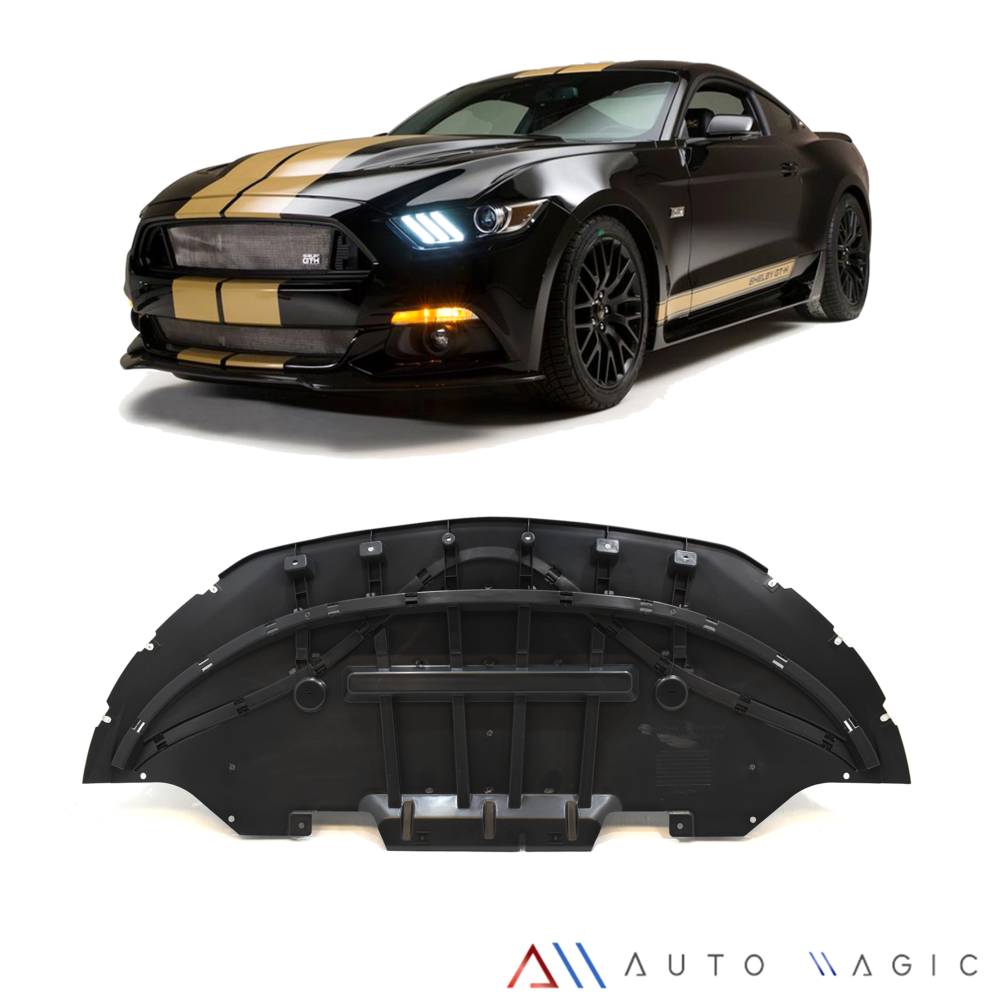 Tolva Motor Mustang Gt 2015 2016 Delantera