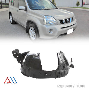 Tolva guardafango salpicadera X-trail 08-10 delantero izquierdo