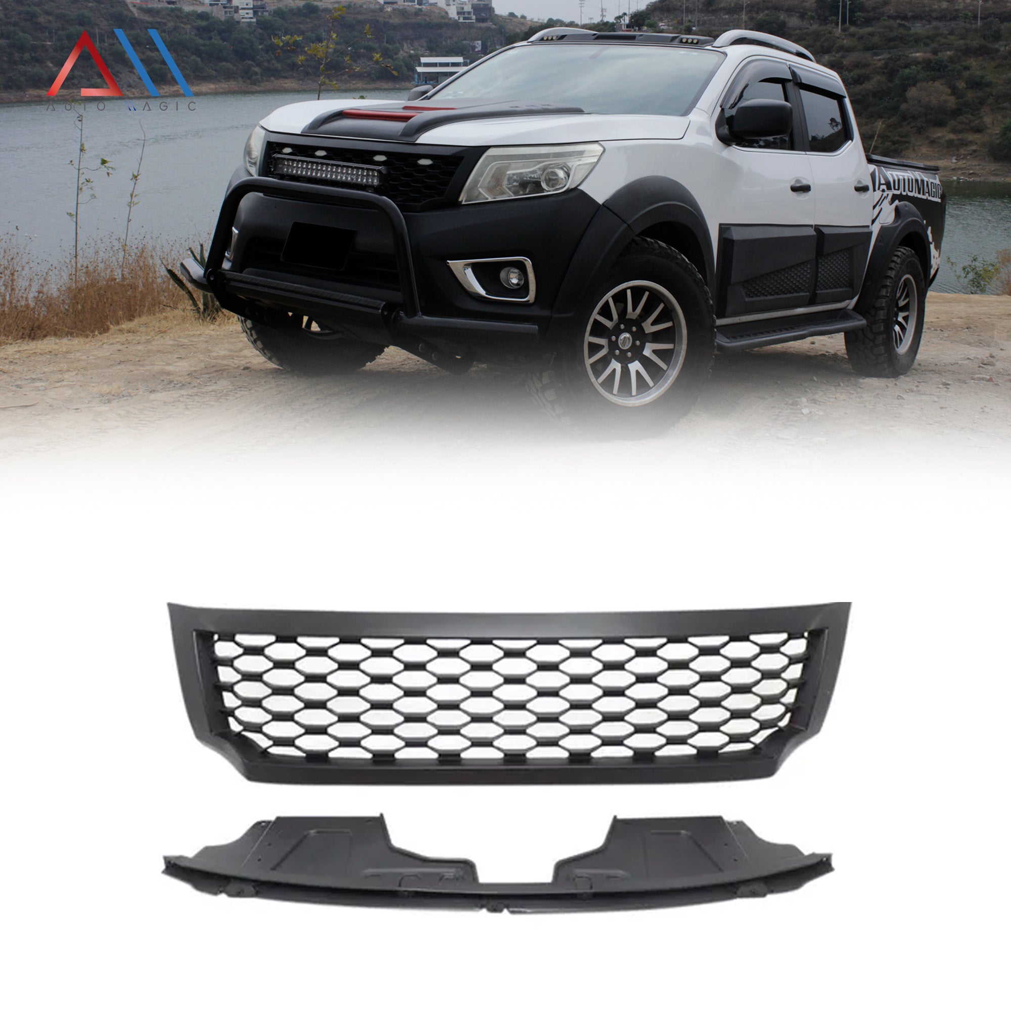 Parrilla Frontier, NP300 16-20 rombos