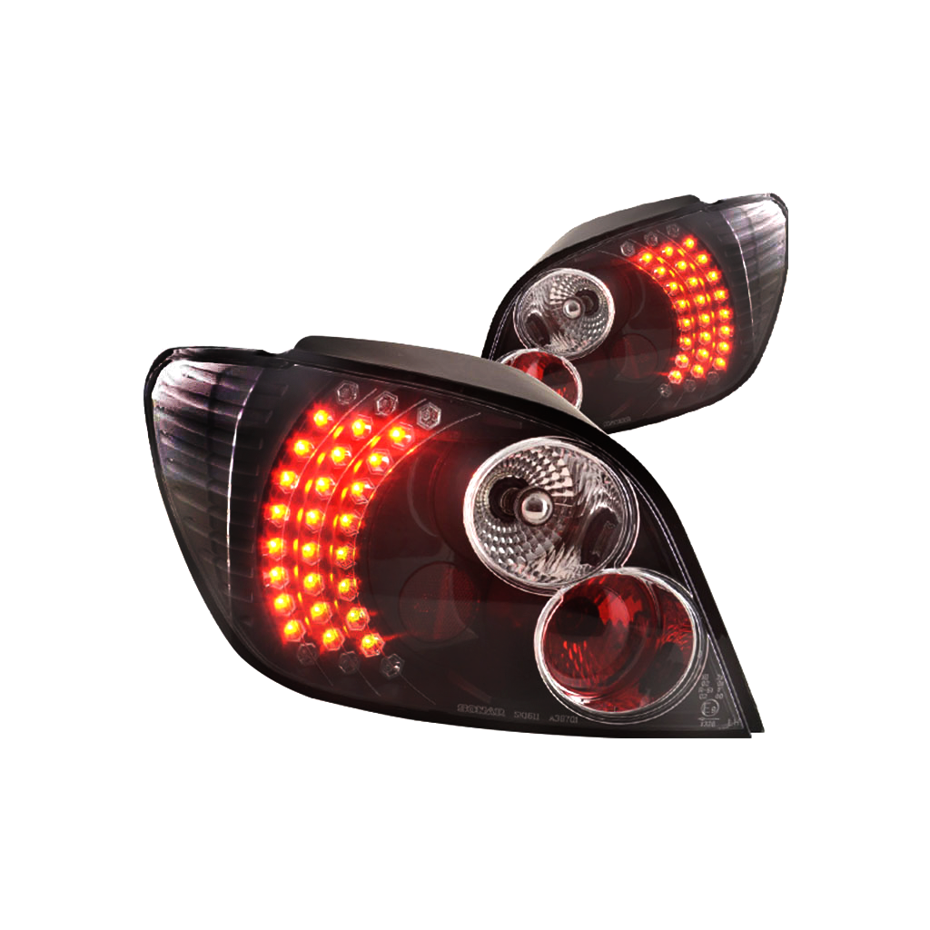 Calaveras Peugeot 307 01-06 LED negras Performance