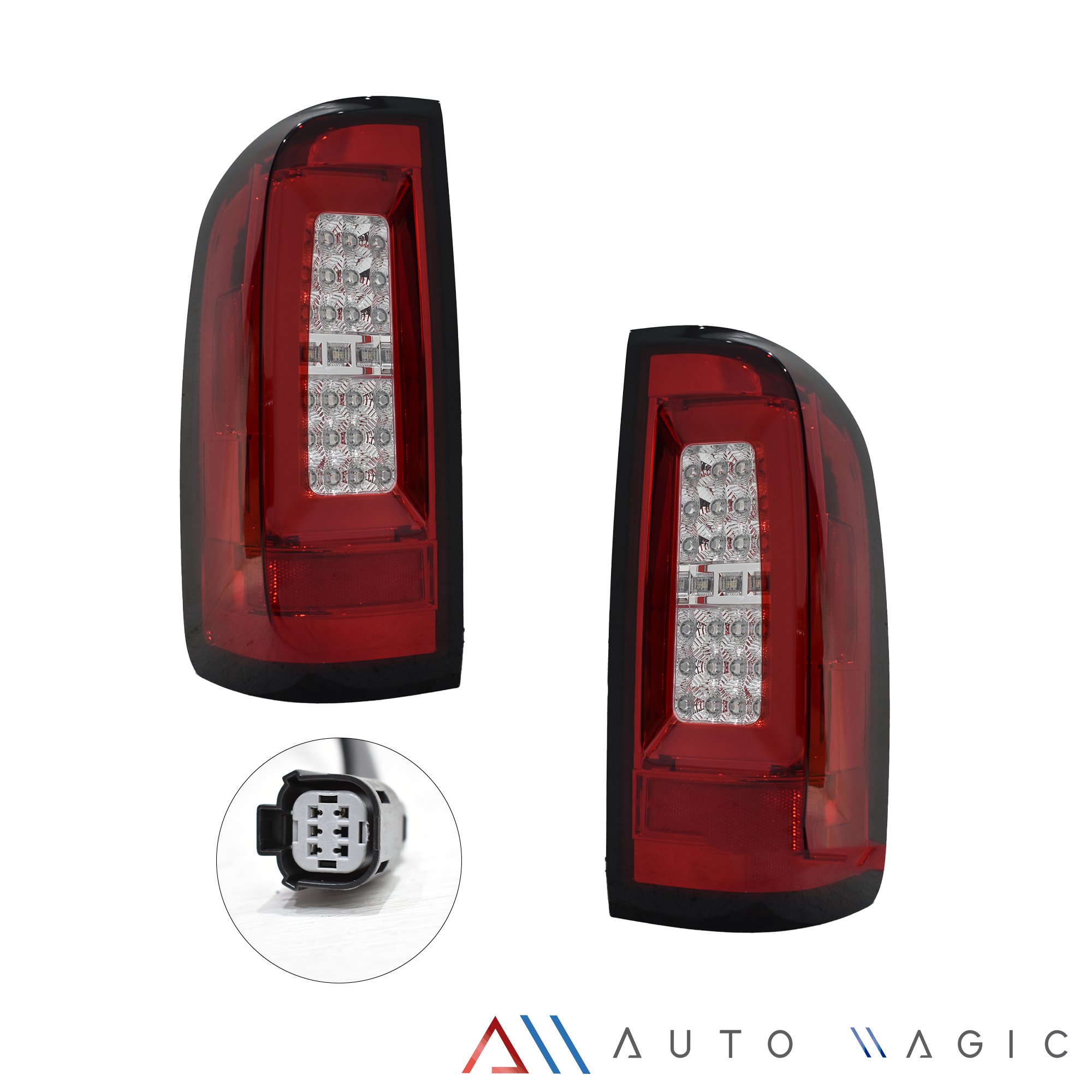 Calaveras Colorado 15-21 LED rojas performance