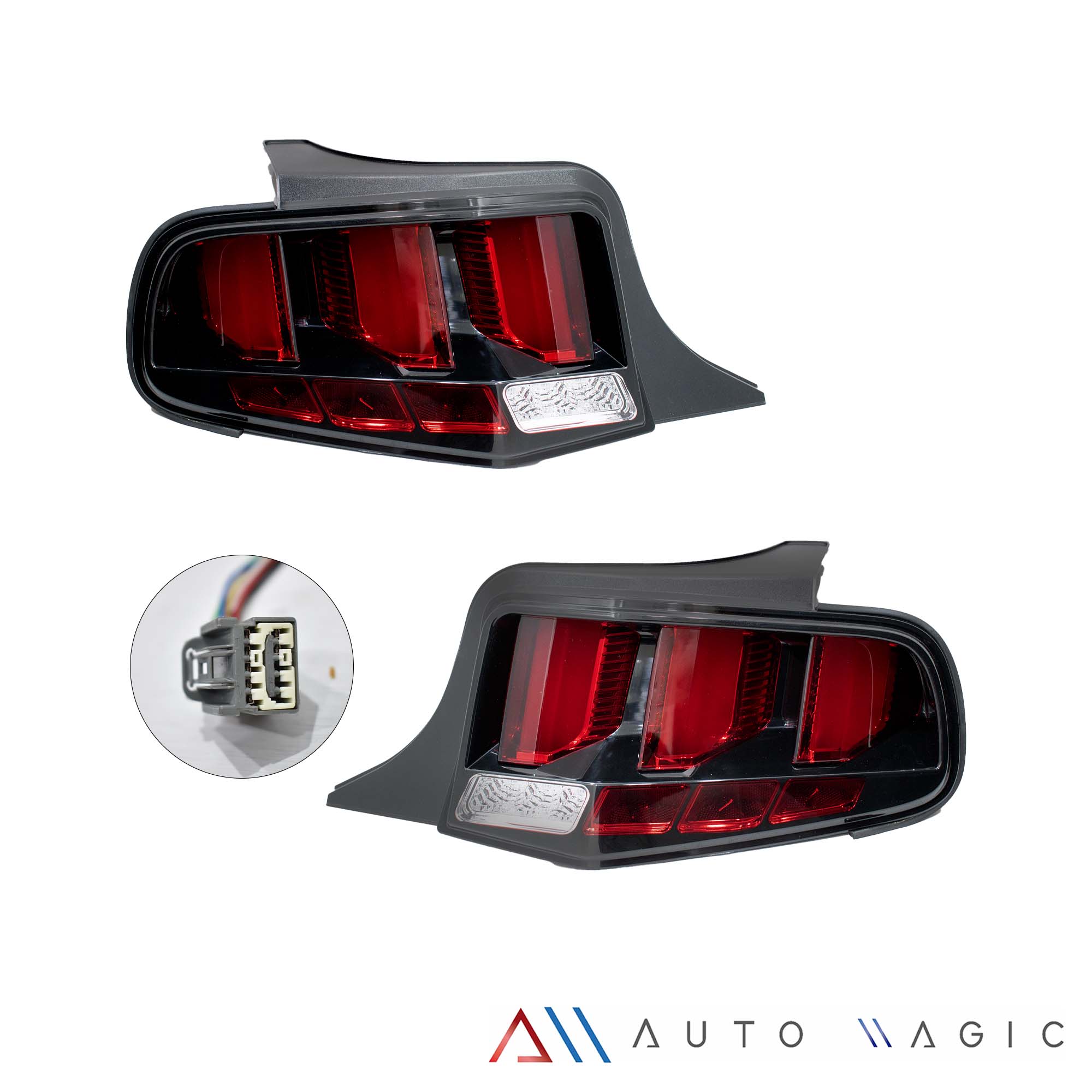Calaveras Mustang 10-14 LED secuenciales Performance