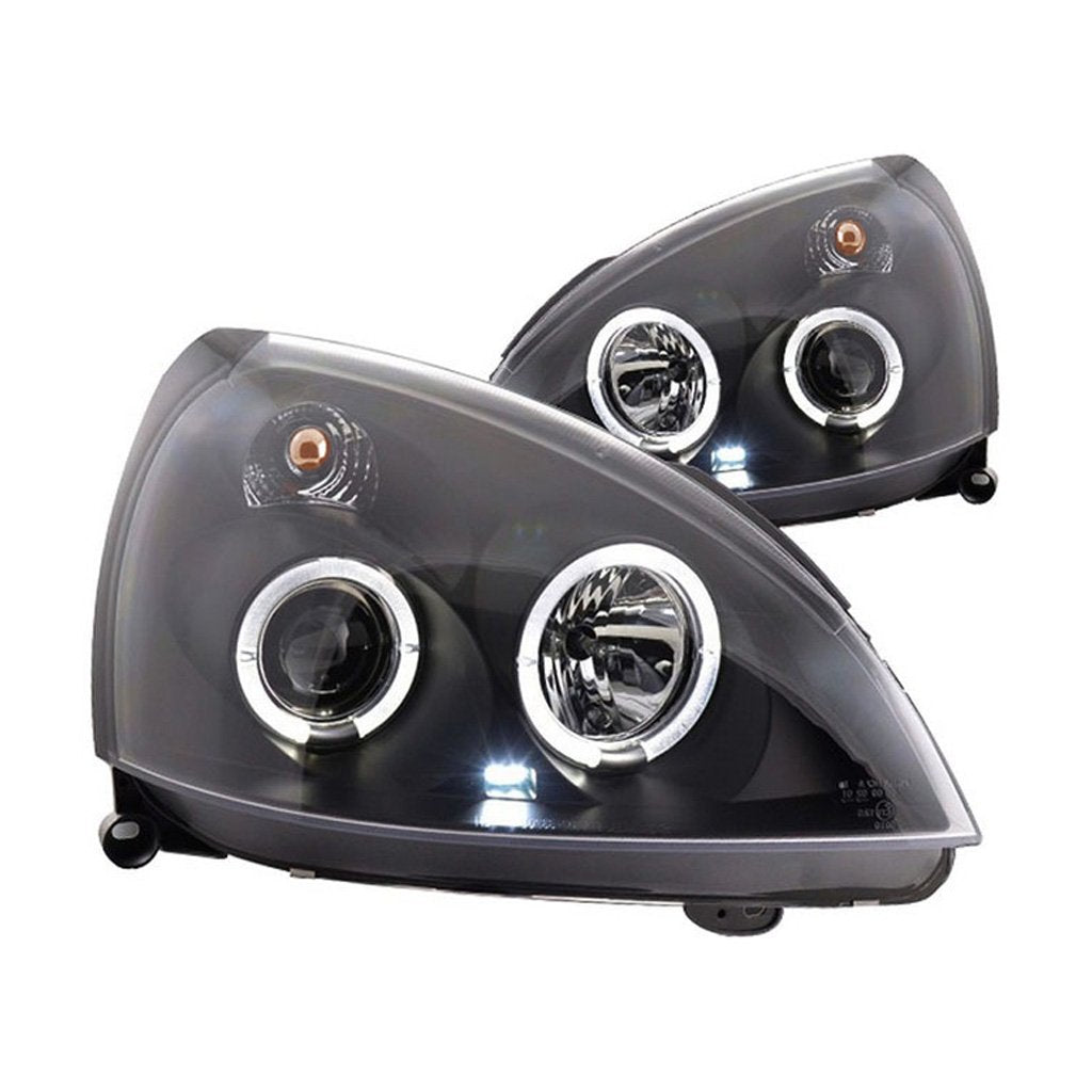 Faros Clio Platina 03-08 c/lupa y ojo de angel Performance