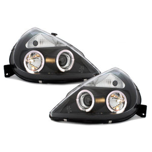 Faros Ford KA 01-07 c/lupa ojo ángel Performance