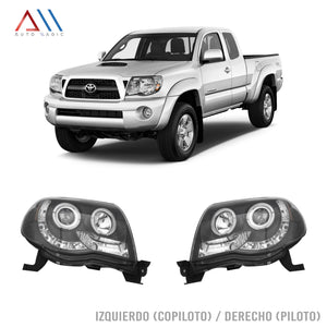 Faros Tacoma 05-11 c/lupa y luz de dia Performance