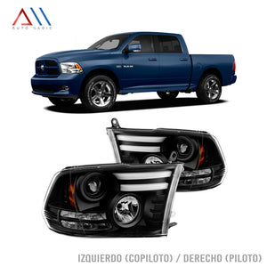 Faros Ram 09-23 c/lupa y luz de dia Performance (Linea Anterior)