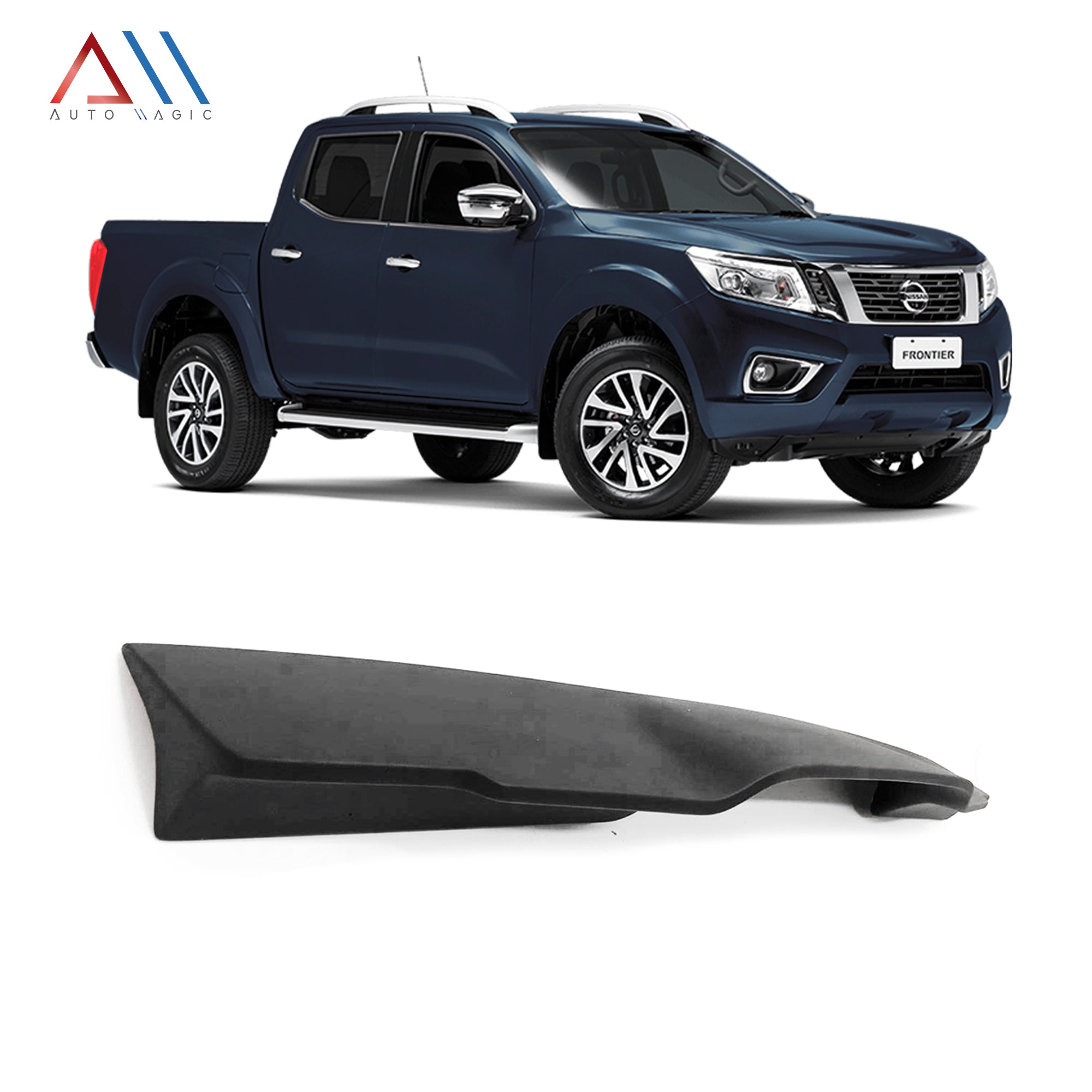 Spoiler de medallon NP300/Frontier 16-25 doble cabina
