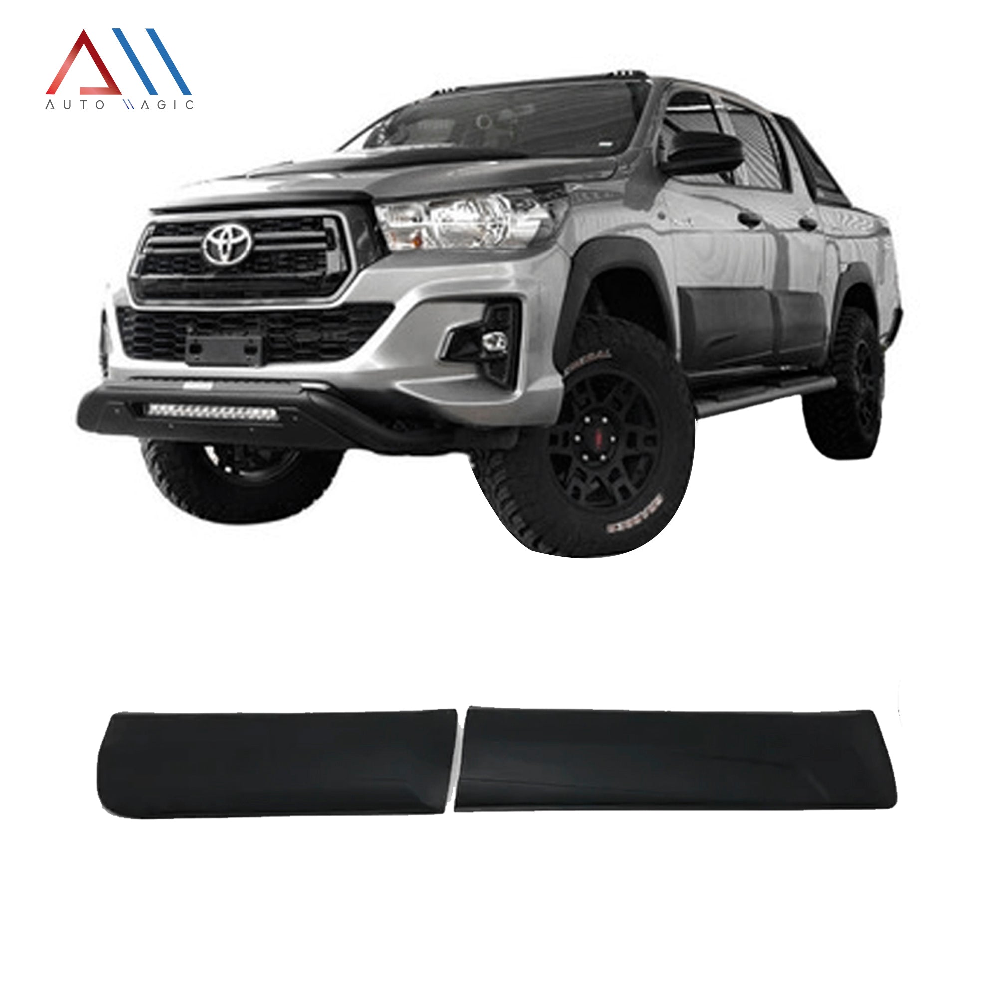 Molduras de puerta Hilux 16-23 doble cabina