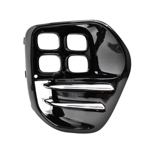 Rejilla Sportage 17-18 c/moldura cromada p/faro niebla LED derecha