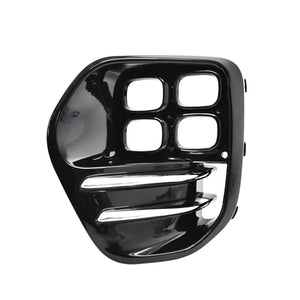 Rejilla Sportage 17-18 c/moldura cromada p/faro niebla LED izquierda