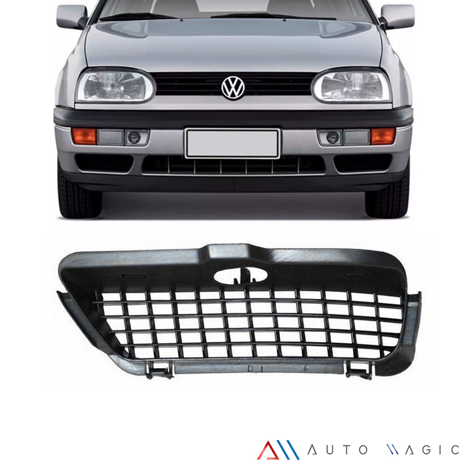 Rejilla Golf/Jetta 93-99 s/faro niebla izquierda
