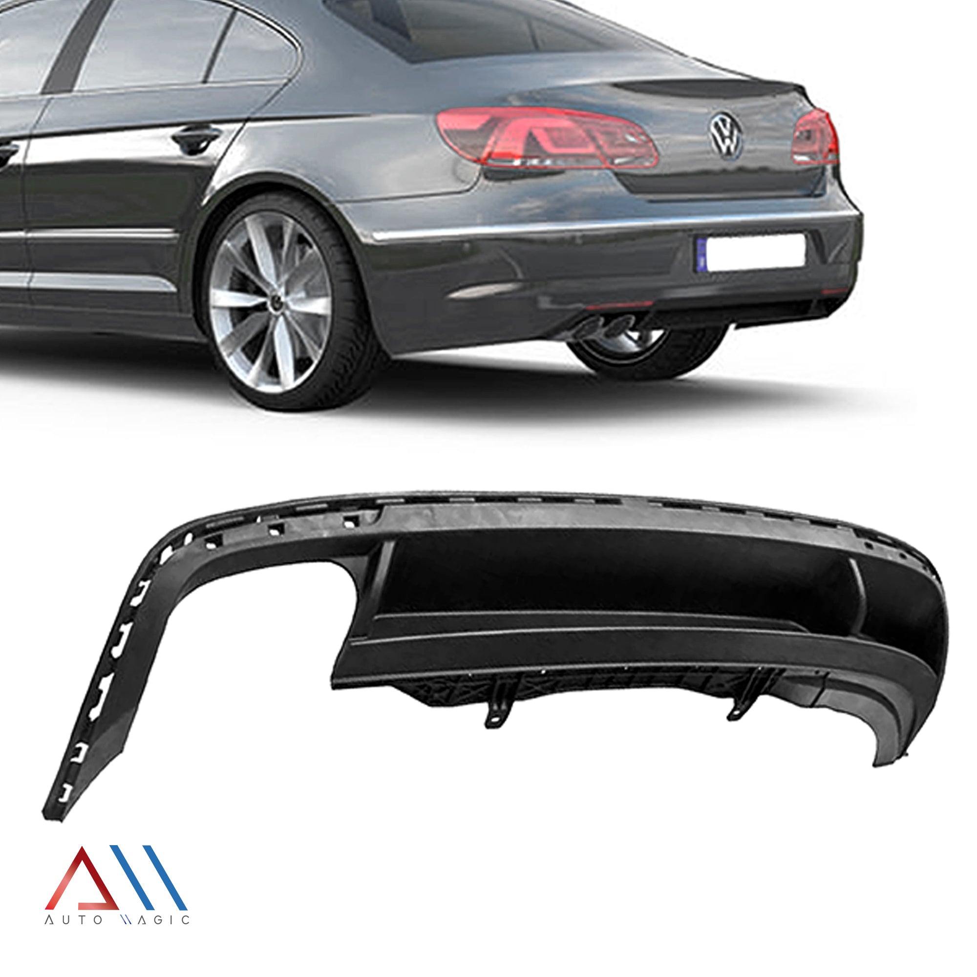 Spoiler de defensa Passat cc 13-16 trasero