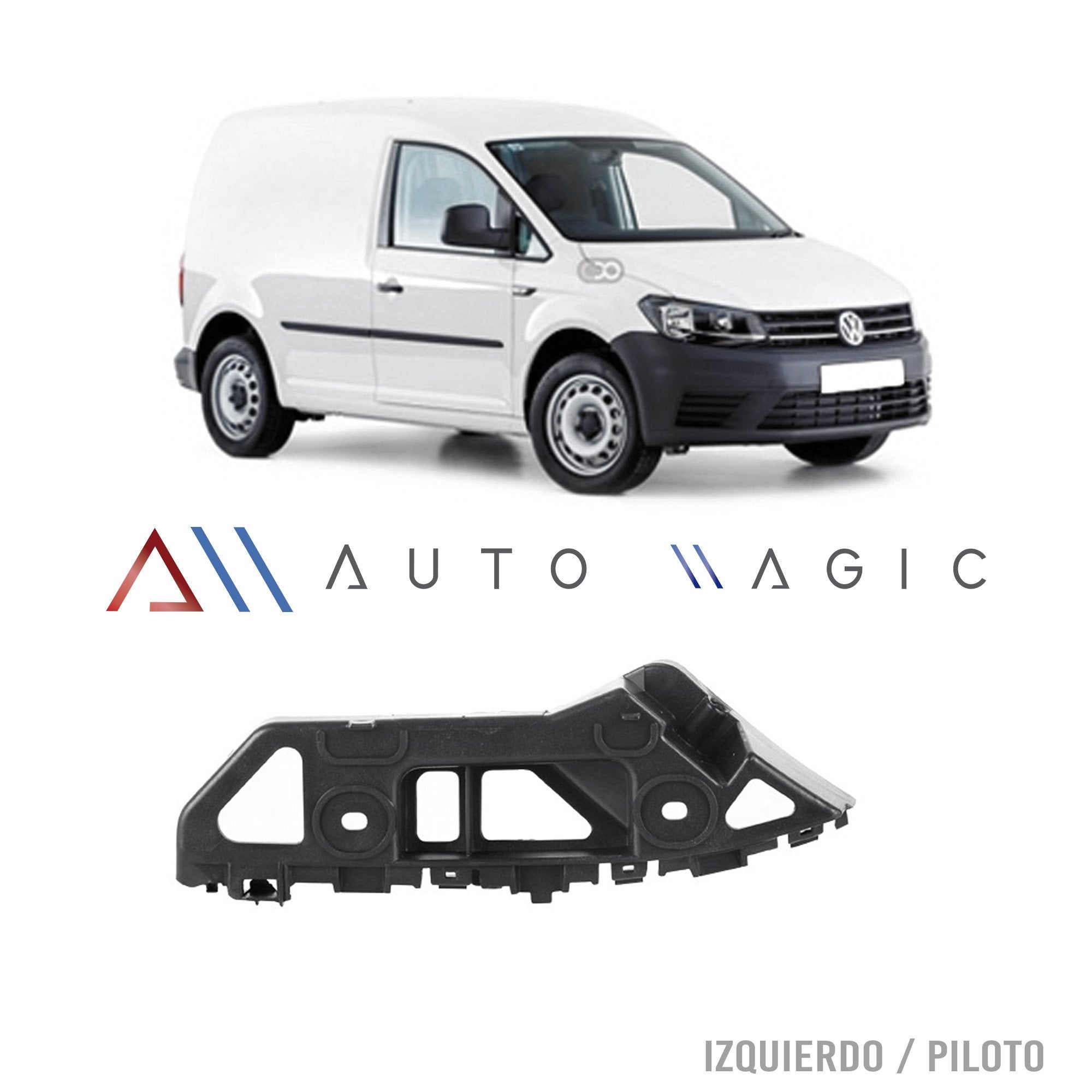 Soporte Caddy 14-15 defensa delentera izquierdo