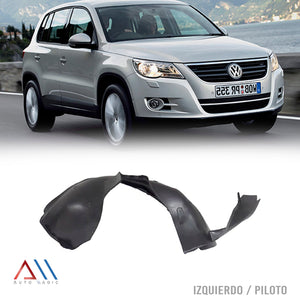 Tolva guardafango salpicadera Tiguan 09-11 delantero izquierdo