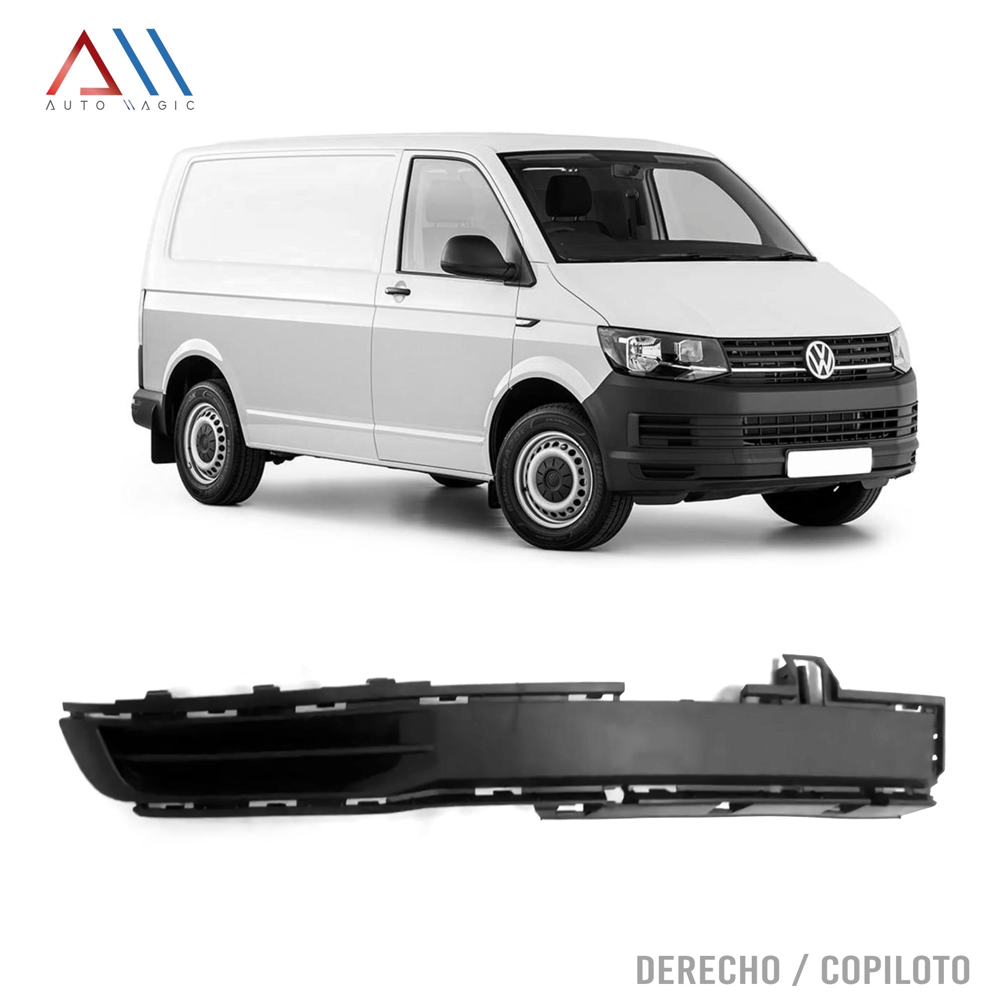 Rejilla Transporter 16-18 s/faro niebla derecha