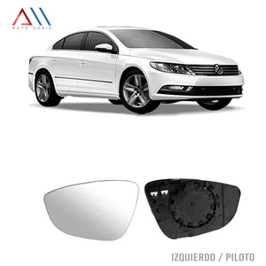 Luna espejo Passat cc 13-17 c/desempañante izquierda