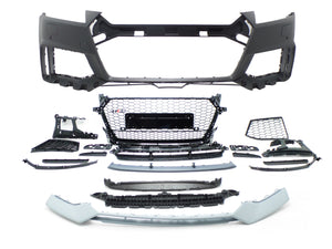 Defensa delantera Audi TTRS 17-18 completa con accesorios