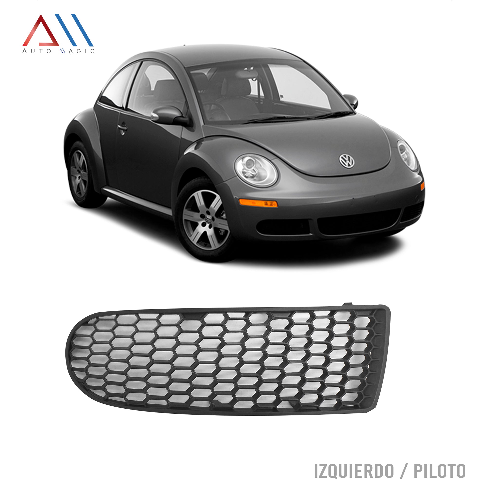 Rejilla Beetle 06-11 s/faro niebla izquierda
