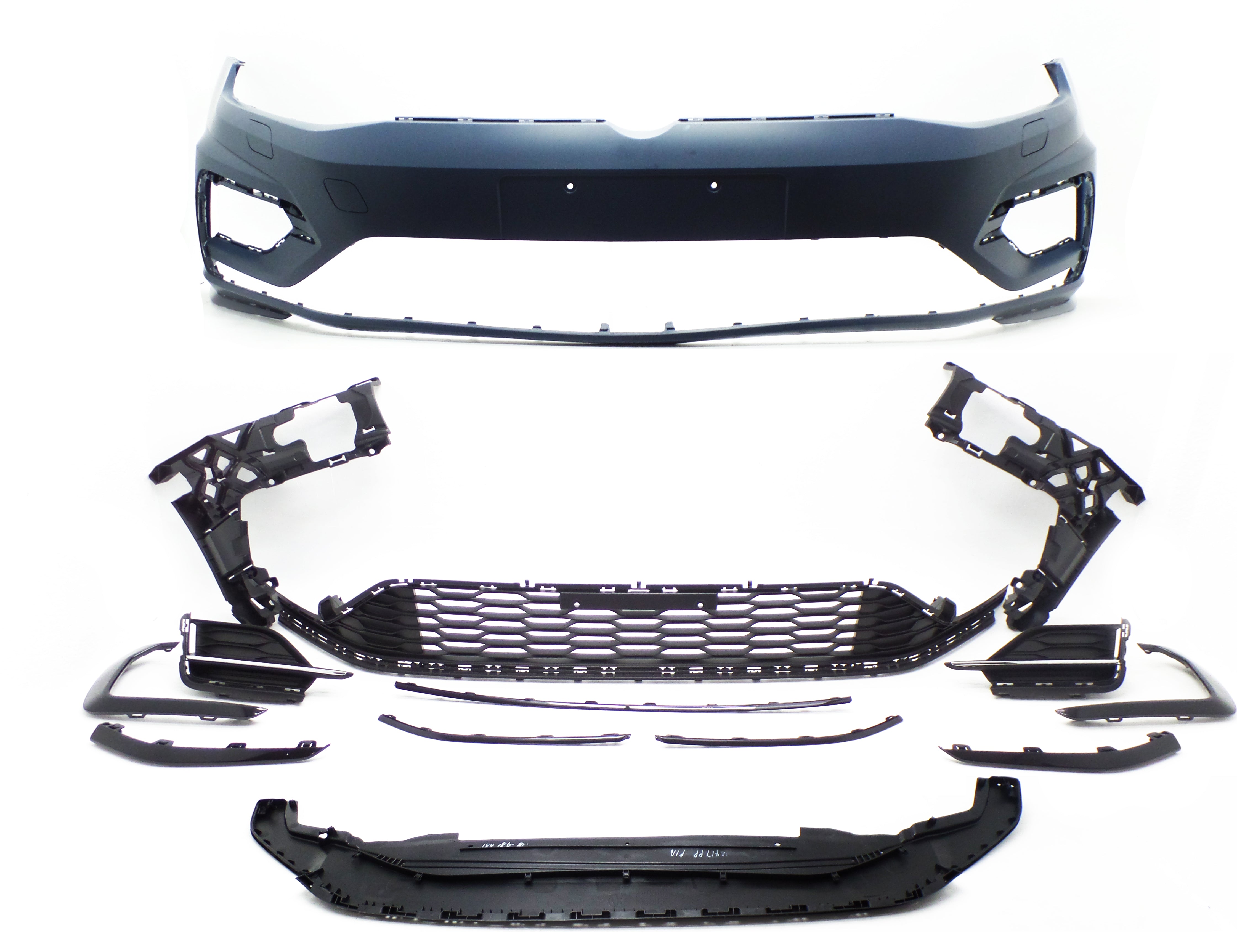 Defensa delantera Golf 18-21 R-Lline completa con accesorios