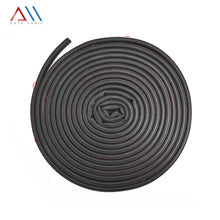 Cargar imagen en el visor de la galería, Rollo de hule adhesivo sellador 5mts. negro