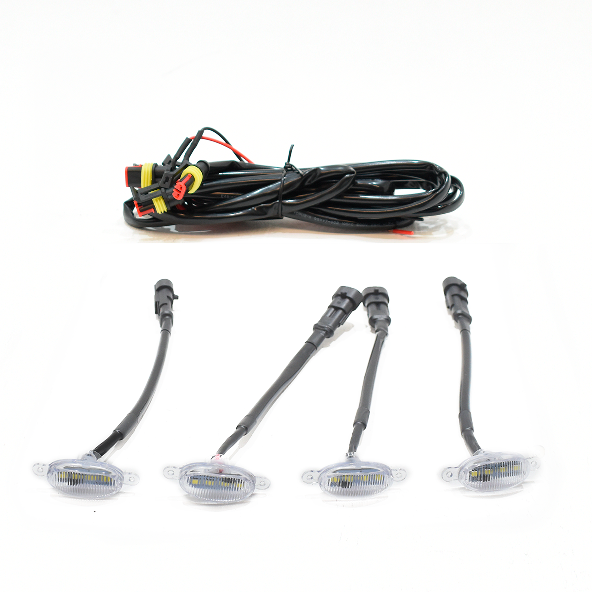 Kit Luces Led Repuesto De Parrilla Universal 8 Watts 4 Pzs