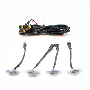 Kit Luces Led Repuesto De Parrilla Universal 8 Watts 4 Pzs